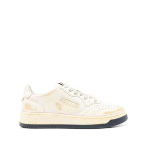 AUTRY Low Top Leather Sneakers Men WHITE